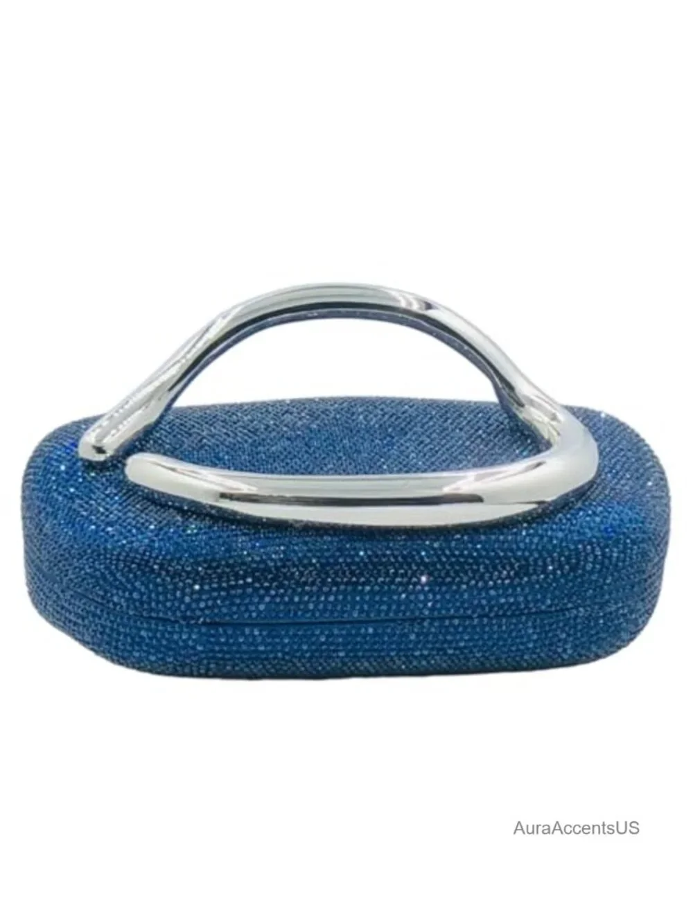 Mini Rhinestone Clutch Purse Sparkly Crystal Evening Bag Wedding Handbag